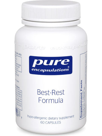 Pure Encapsulations, Best-Rest Formula, 60 caps