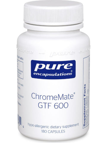 Pure Encapsulations, ChromeMate GTF 600, 180 vcaps