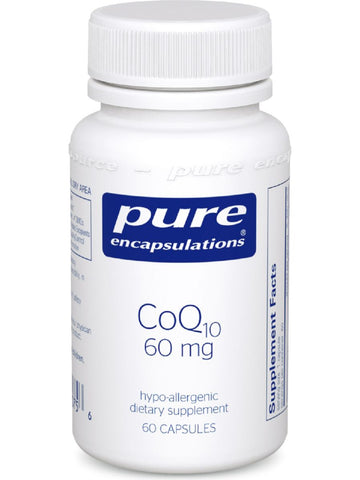Pure Encapsulations, CoQ10, 60 mg, 60 vcaps