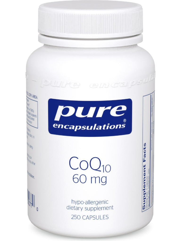 Pure Encapsulations, CoQ10, 60 mg, 250 vcaps