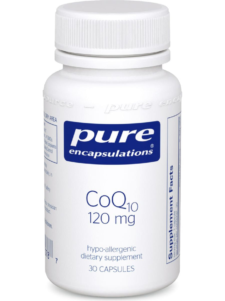 Pure Encapsulations, CoQ10, 120 mg, 30 vcaps