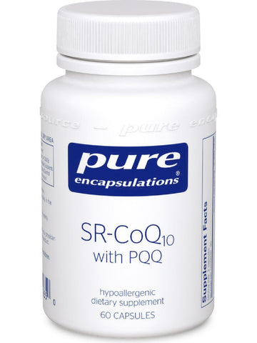 Pure Encapsulations, SR-CoQ10 with PQQ, 60 vcaps