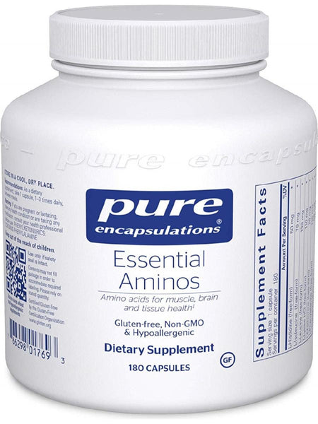 Pure Encapsulations, Essential Aminos, 180 caps
