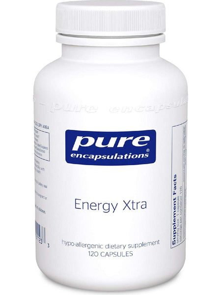 Pure Encapsulations, Energy Xtra, 120 caps