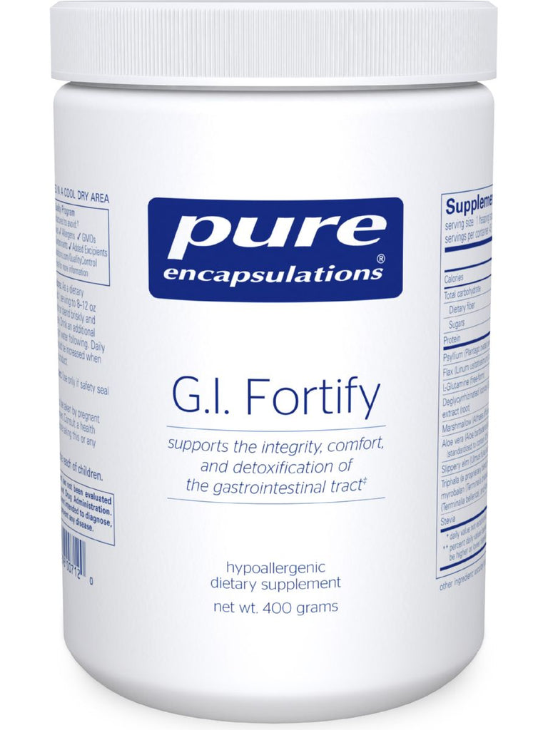 Pure Encapsulations, GI Fortify, 400 gms