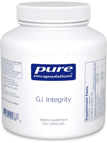 Pure Encapsulations, GI Integrity, 240 caps