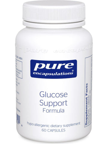 Pure Encapsulations, Glucose Support Formula, 60 vcaps