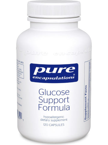 Pure Encapsulations, Glucose Support Formula, 120 vcaps