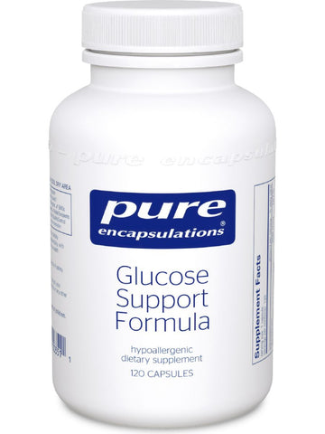 Pure Encapsulations, Glucose Support Formula, 120 vcaps