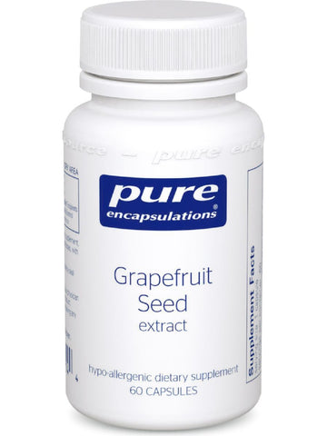 Pure Encapsulations, Grapefruit Seed extract, 60 vcaps