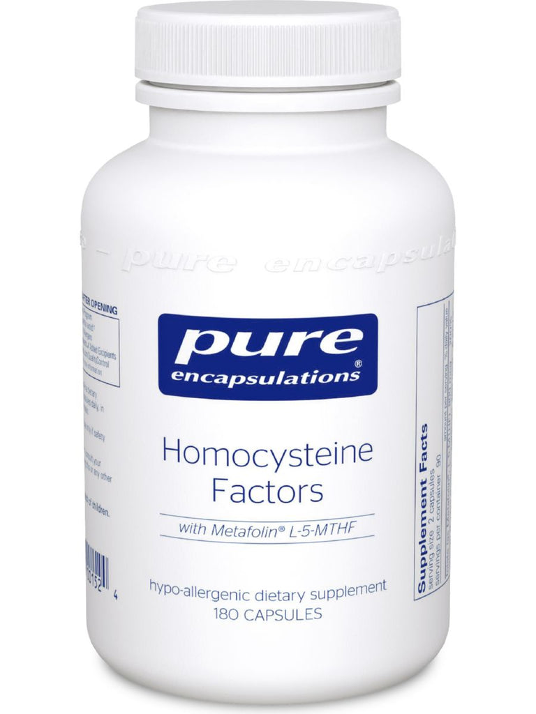 Pure Encapsulations, Homocysteine Factors, 180 vcaps