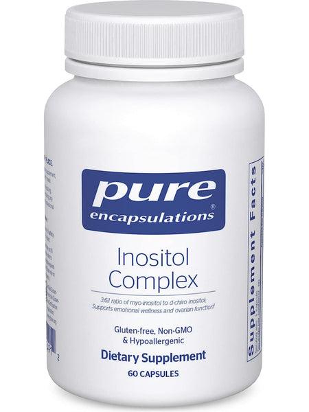 Pure Encapsulations, Inositol Complex, 60 capsules