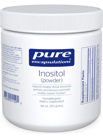 Pure Encapsulations, Inositol (powder), 250 gms