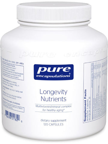 Pure Encapsulations, Longevity Nutrients, 120 vcaps