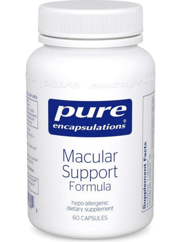 Pure Encapsulations, Macular Support Formula, 60 caps