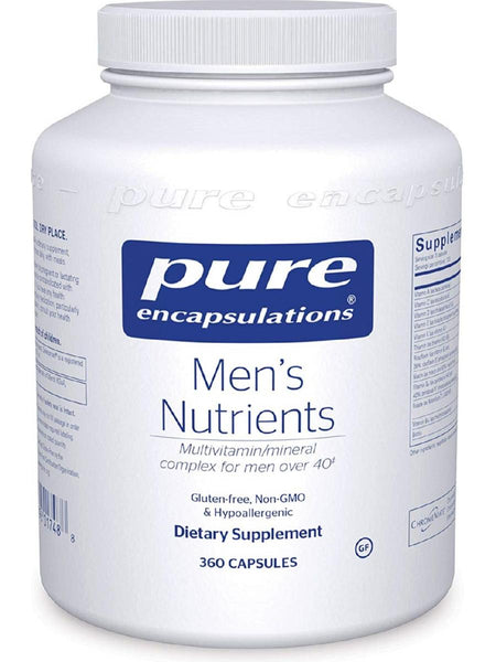 Pure Encapsulations, Men's Nutrients, 360 caps – Herbs Direct