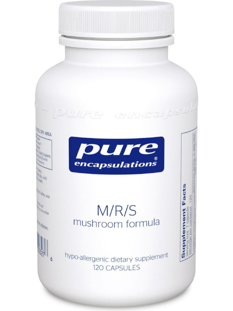 Pure Encapsulations, M/R/S Mushroom Formula, 120 vcaps