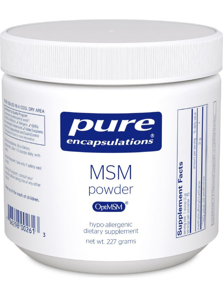 Pure Encapsulations, MSM Powder, 227 gms