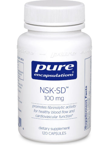 Pure Encapsulations, NSK-SD (Nattokinase), 100 mg, 120 vcaps
