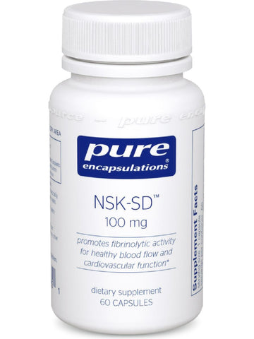 Pure Encapsulations, NSK-SD (Nattokinase), 100 mg, 60 caps