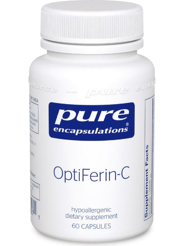 Pure Encapsulations, OptiFerin-C, 60 vcaps