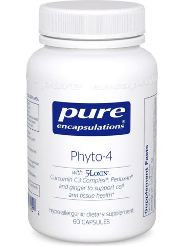 Pure Encapsulations, Phyto 4, 60 vcaps