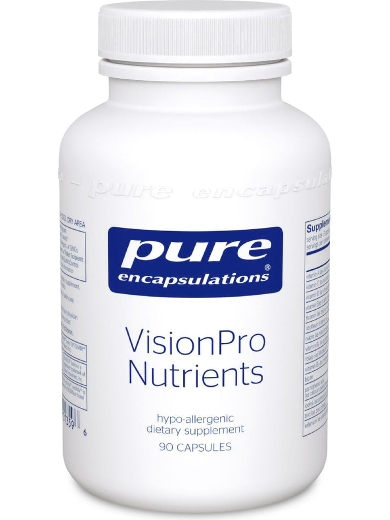 Pure Encapsulations, Vision Pro Nutrients, 90 caps