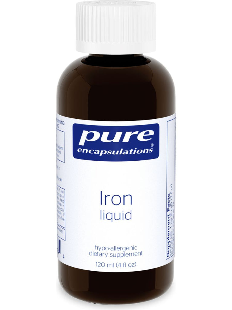 Pure Encapsulations, Iron Liquid, 4 fl oz