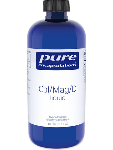 Pure Encapsulations, Cal/Mag/D liquid, 480 ml