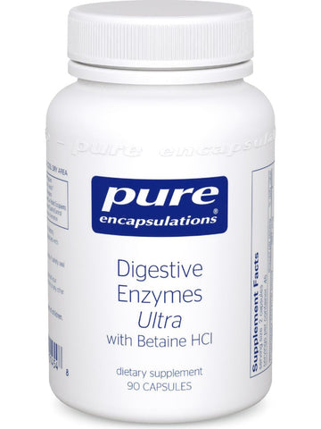 Pure Encapsulations, Digestive Enzymes Ultra w/ HCl, 90 caps