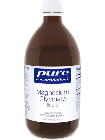 Pure Encapsulations, Magnesium Glycinate Liquid, 480 ml