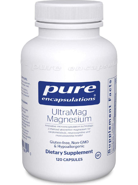 Pure Encapsulations, UltraMag Magnesium, 120 caps