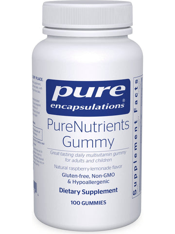 Pure Encapsulations, PureNutrients Gummy, 100 gummies