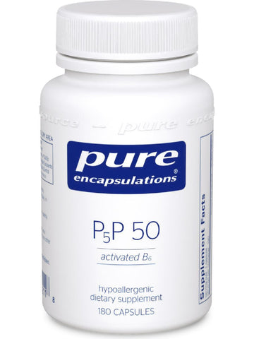 Pure Encapsulations, P5P50 (activated B-6), 180 vcaps