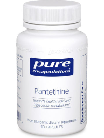 Pure Encapsulations, Pantethine, 250 mg, 60 caps