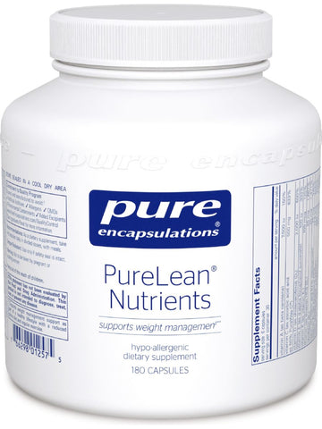 Pure Encapsulations, PureLean Nutrients, 180 vcaps