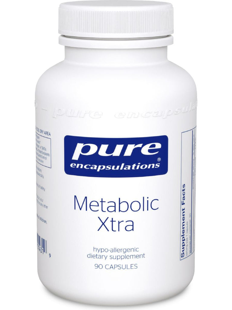 Pure Encapsulations, Metabolic Xtra, 90 caps