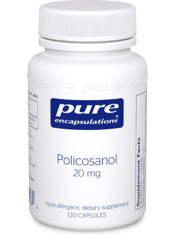 Pure Encapsulations, Policosanol, 20 mg, 120 vcaps