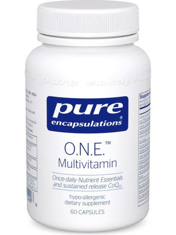 Pure Encapsulations, O.N.E. Multivitamin, 60 caps