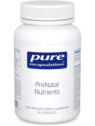 Pure Encapsulations, PreNatal Nutrients, 60 caps