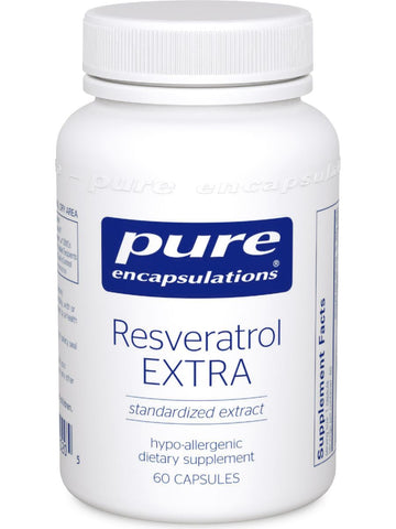 Pure Encapsulations, Resveratrol EXTRA, 60 caps