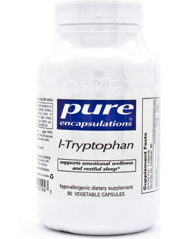 Pure Encapsulations, L-Tryptophan, 90 caps