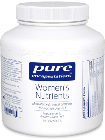 Women's Nutrients, 180 vcaps, Pure Encapsulations