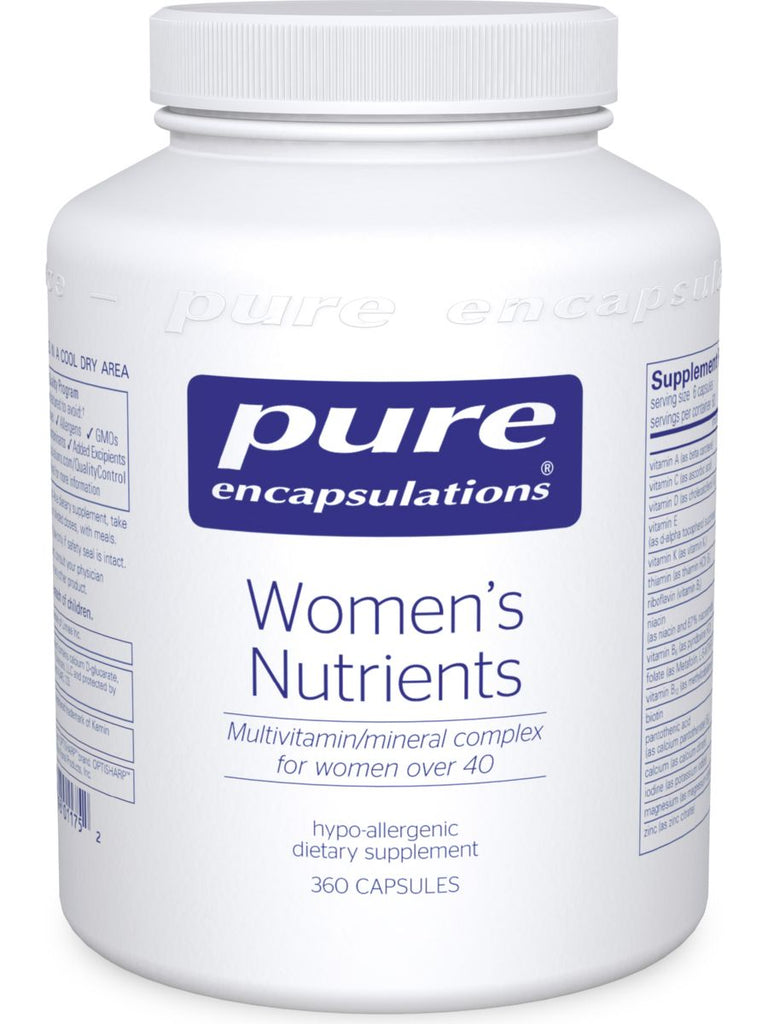 Women's Nutrients, 360 vcaps, Pure Encapsulations