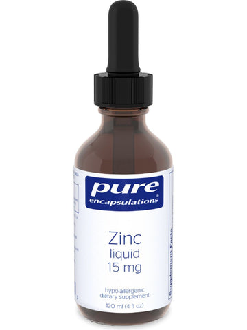 Pure Encapsulations, Zinc Liquid, 120 ml