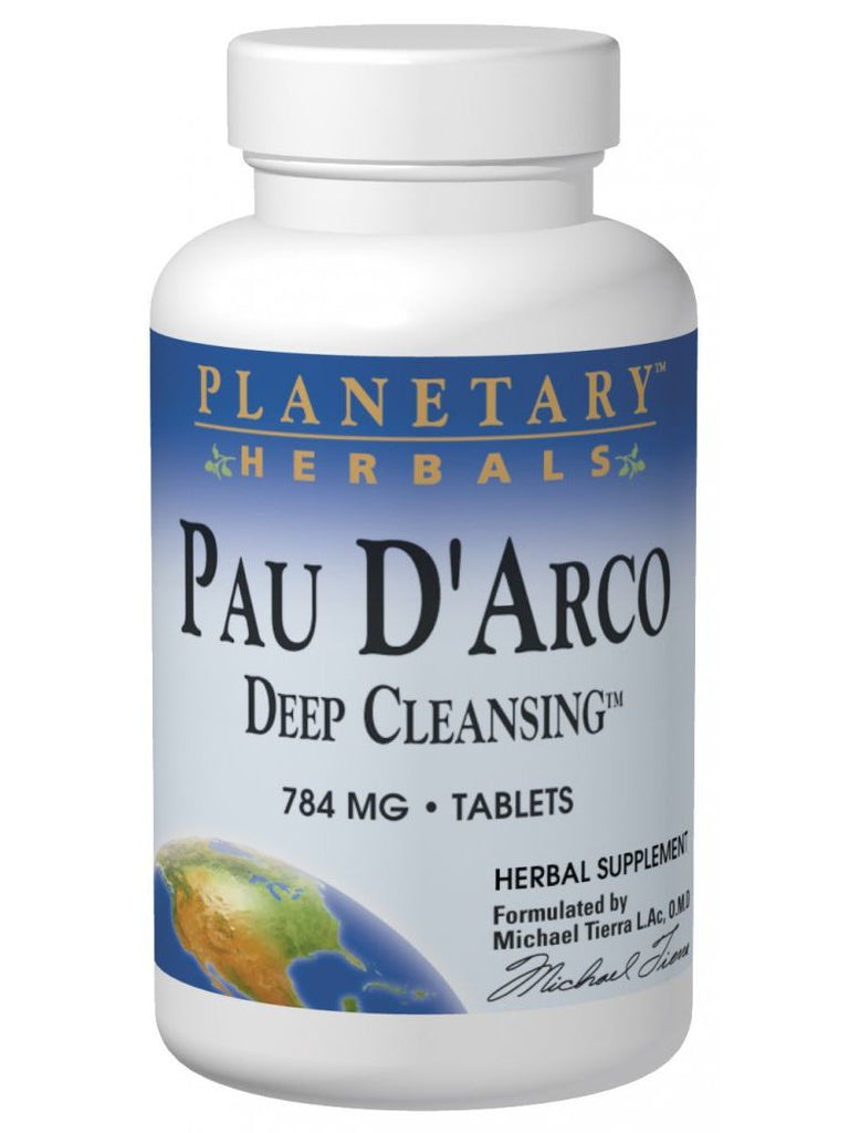 Pau D'Arco Deep Cleansing, 72 ct, Planetary Herbals
