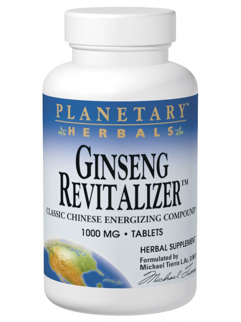 Planetary Herbals, Ginseng Revitalizer, 42 ct