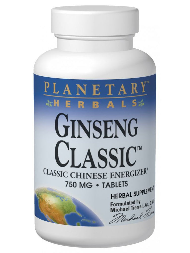 Planetary Herbals, Ginseng Classic, 120 ct