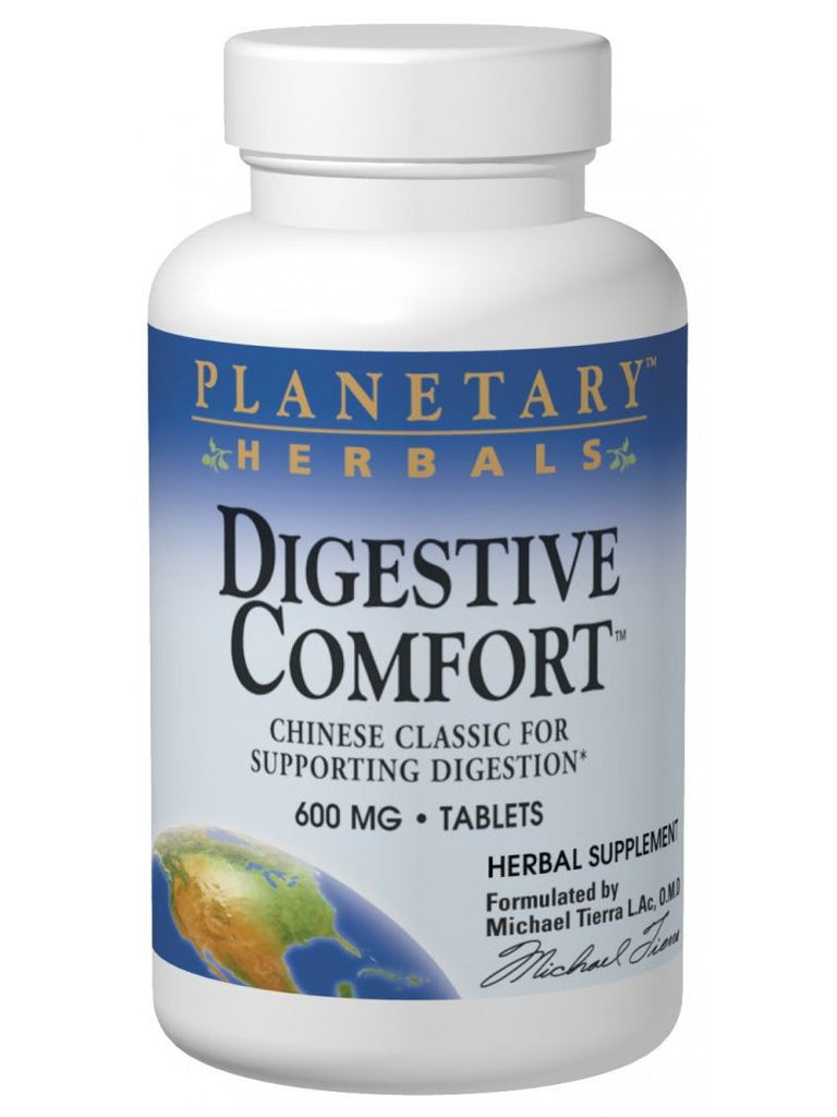 Planetary Herbals, Digestive Comfort, 60 ct
