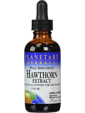 Planetary Herbals, Hawthorn Extract, Full Spectrum, 1 fl oz